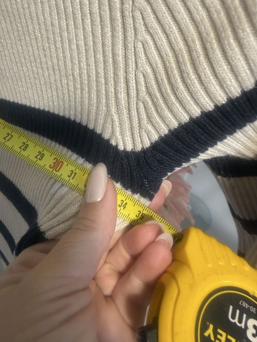 Zara prazkowany sweterek sweter w paski rozmiar M