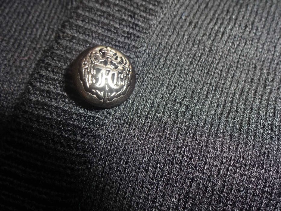 FAITH Connexion oryginalne LUX czarne bolerko ćwieki cyrkonie hafty S