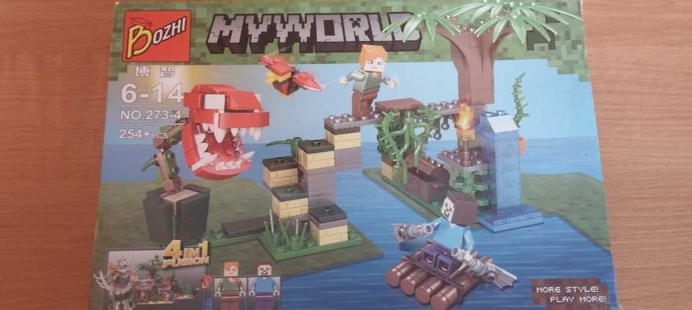 Klocki Minecraft
