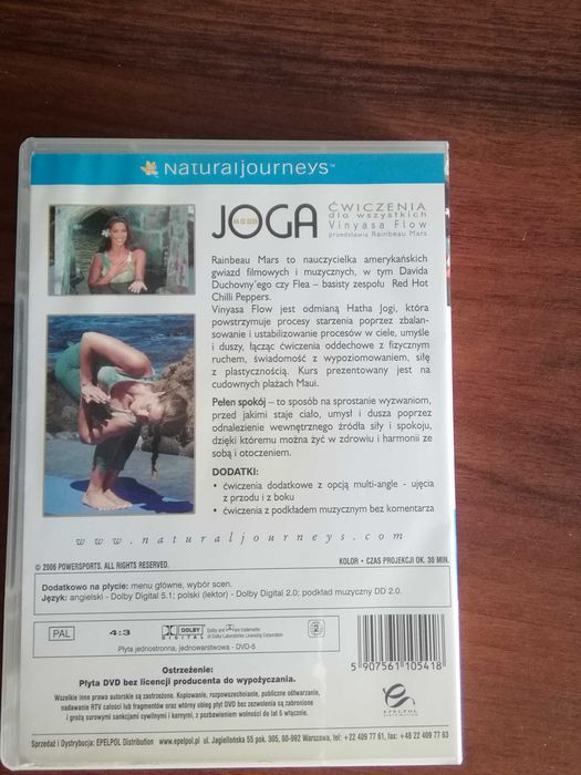 Joga DVD - spokój i relaks.