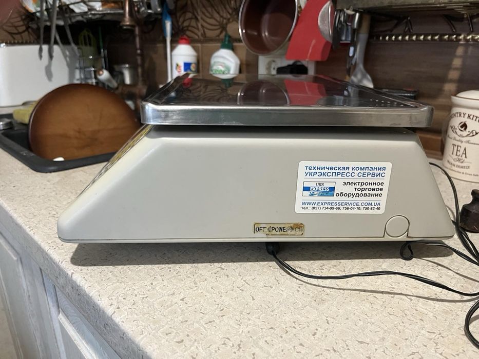 Торговые весы настольные