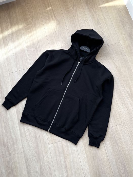 Чоловіче Худі Pull&Bear (M) Relaxed Zip Hoodie Оригінал Худи Кофта Новый Мужской Свитшот Пул Бир