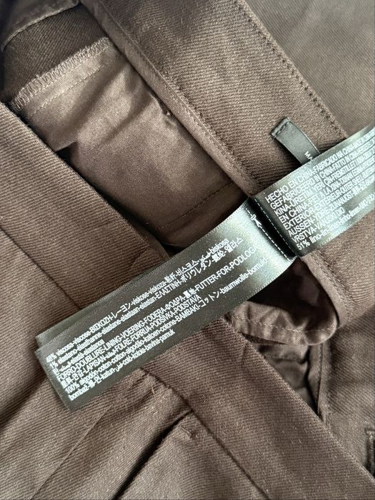 лляні прямі брюки Massimo Dutti