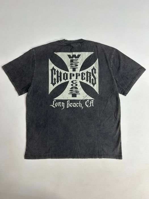 Футболка West Coast Choppers t-shirt black archive opium чорна S, M, L
