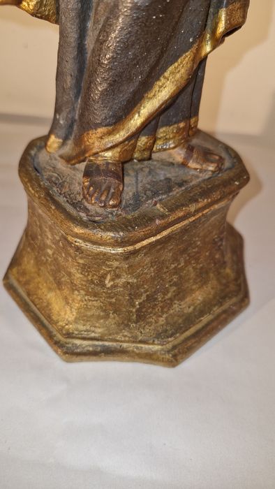 Santo António em cerâmica Sec.XIX- Arte Sacra