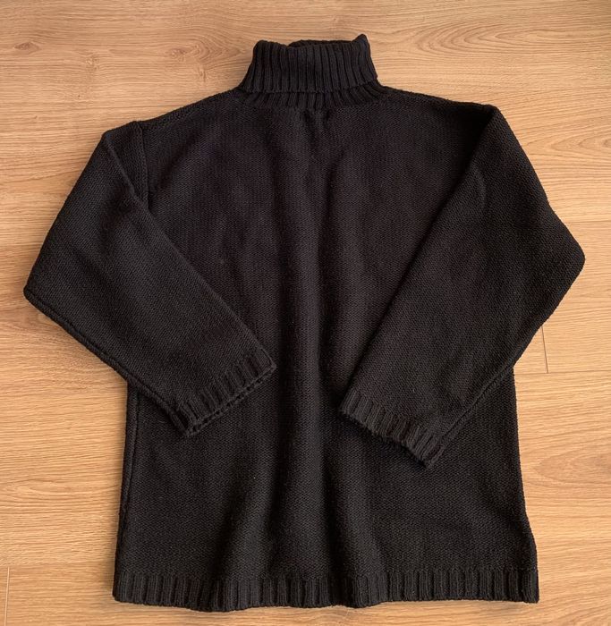 sweter damski z golfem