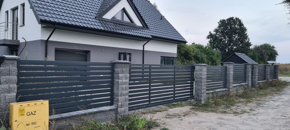 Przęsła ogrodzeniowe, bramy, furtki