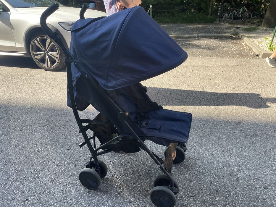 Wózek spacerowy granatowe