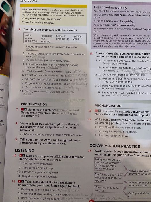 Outcomes upper intermediate students book