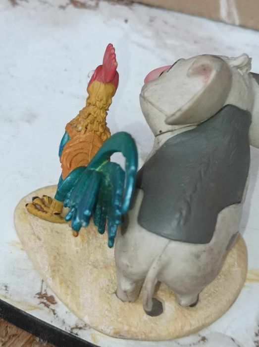 Stara vintage Figurka Disney Moana Pua i Hei Hei Viacom