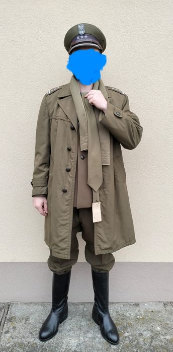 Pełne umundurowanie Ludowe Wojsko Polskie pułkownik