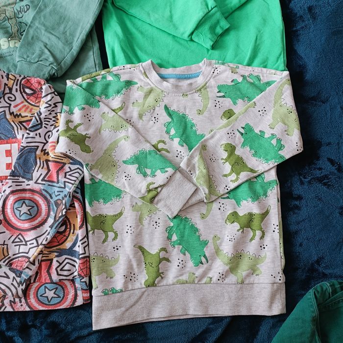 Zestaw bluz dla chłopca rozmiar 122