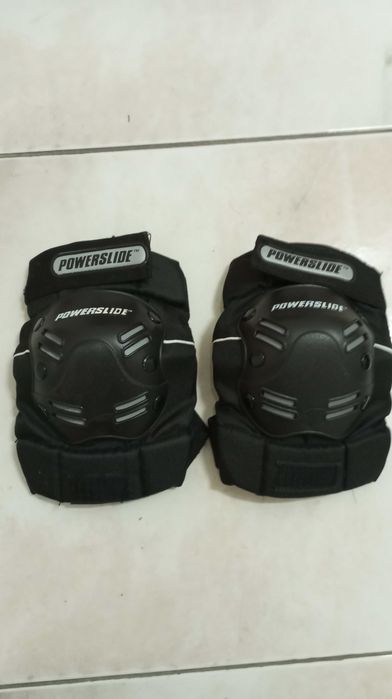 Kit Patins em Linha Decathlon + Proteções Powerslide + Saco!