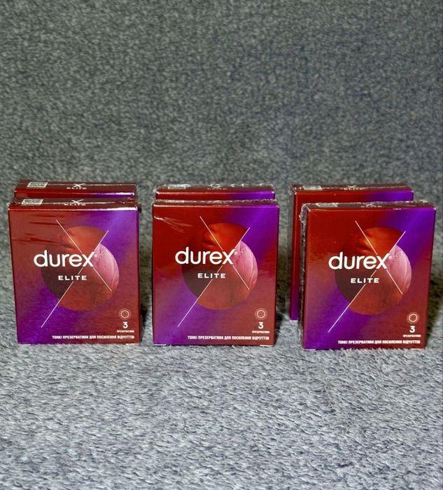 Презервативы Durex Дюрекс 36шт тонкие или классические 12 пачек по 3 презерватива Срок годности до 2030 года