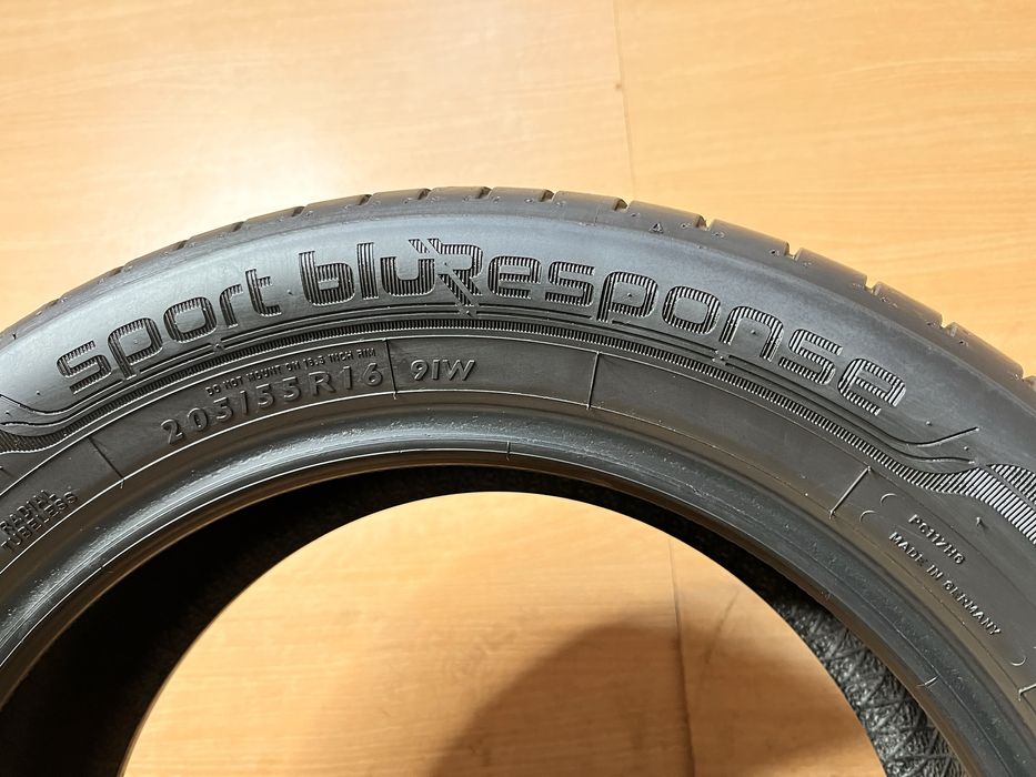 205/55 R 16 Dunlop Sport BluResponse. Літо пара шини