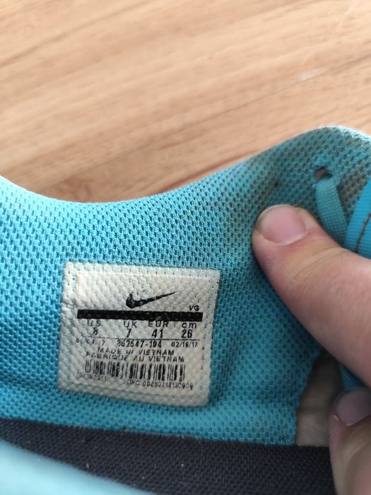 Buty pilkarskie nike hypervenom rozm. 41, wkładka 25 cm