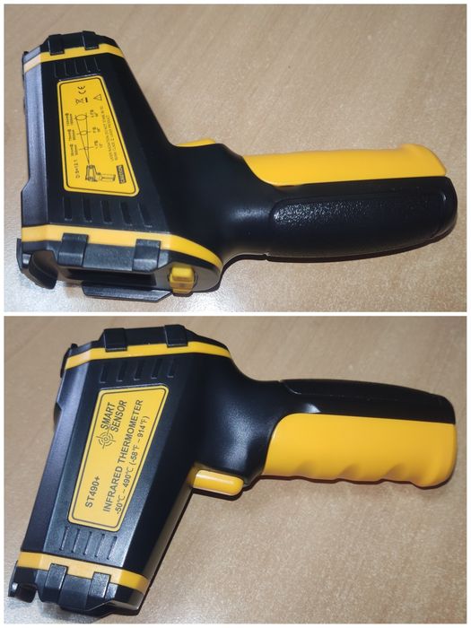 Пірометр Smart Sensor ST490+ бкзконтактний лазерний T600A