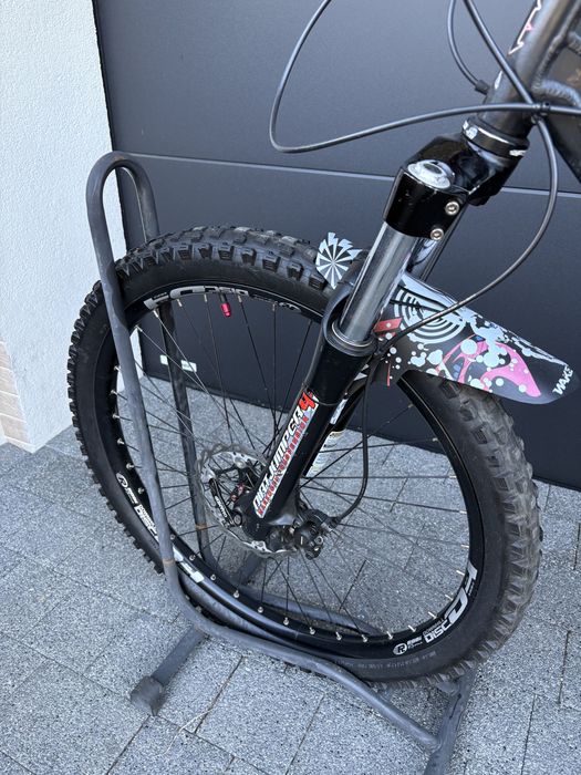 Rower Dirt 26”Unibike + Marzocchi DJ4 | Shimano hydraulika | Mega stan