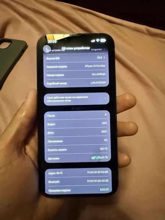 iPhone 13 pro Max 128gb все працює