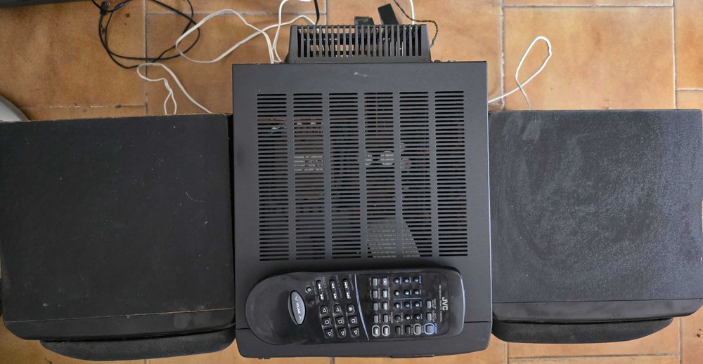 Aparelhagem silver e  jvc
