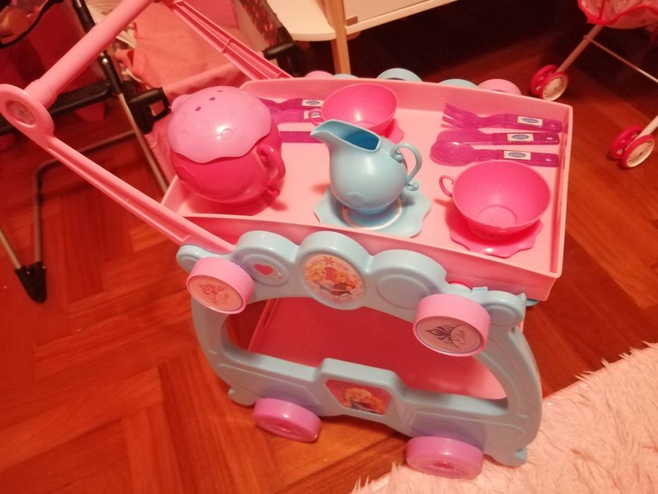 Carrinho de chá Frozen
