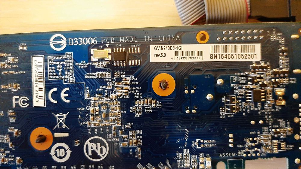 Відеокарти GT210 1Gb D3