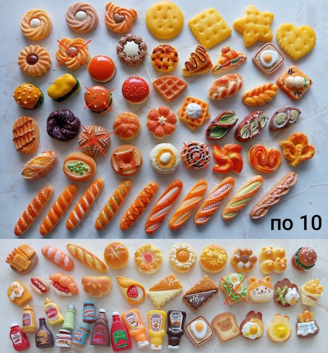 Аксесуари для барбі їжа, напої, посуд, миючі засоби