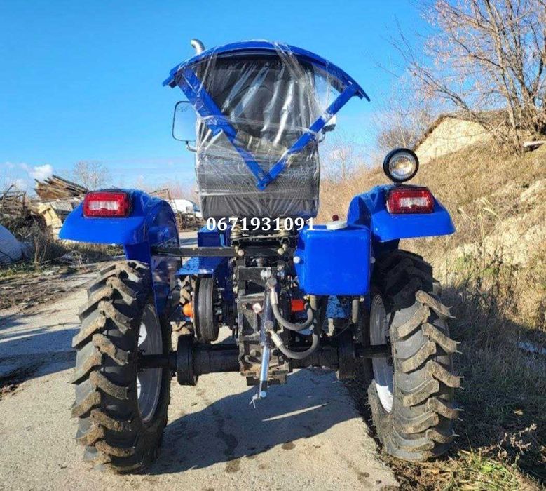 Трактор Кентавр 160 BN Широка гума Посилена рама + Плуг + Фреза Кредит