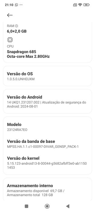 Xiaomi Redmi note 13 barato