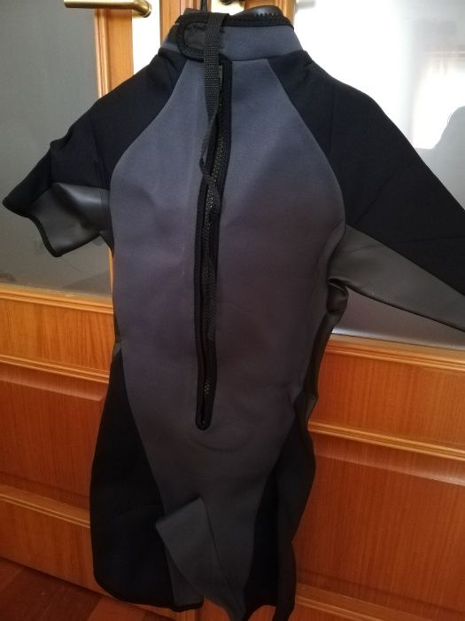 Fato short neoprene, mergulho surf e bodyboard senhora tamanho M