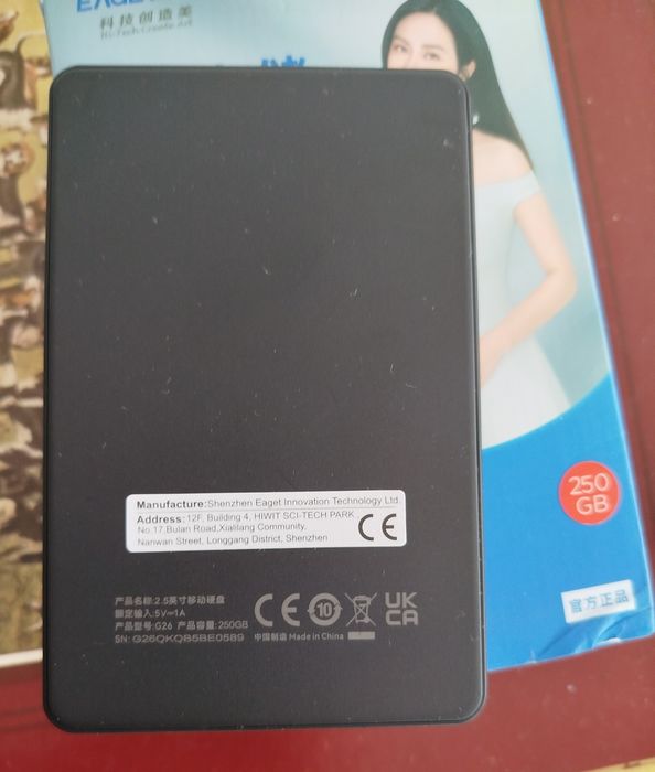 Disco Externo Eaget 250Gb460686768053964803