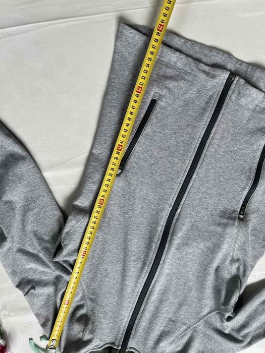 Nike dri-fit  oryginał bluza szara sportowa bawełna S rozpinana