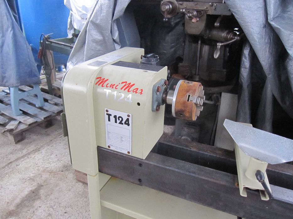 Tokarka do drewna MINI MAX T 124