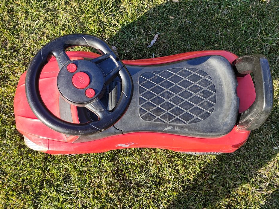 Rowerek trójkołowy i autko