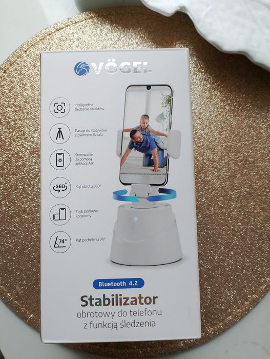 Nowy stabilizator obrotowy do tel z funkcją sledzenia