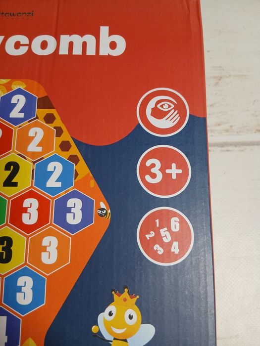 Gra logiczna układanka plaster miodu Honeycomb 3+