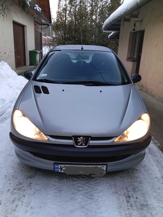 Peugeot 206, 2004r, jeden właściciel, niski przebieg, na chodzie.