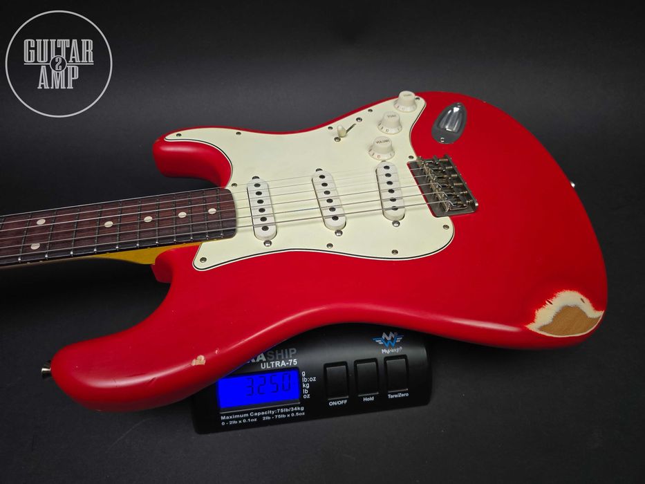 Nashguitars S63 Dakota Red Medium Relic Stratocaster Custom Shop