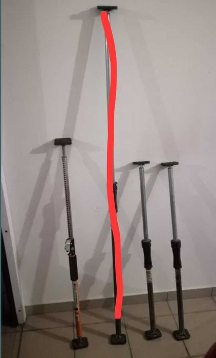 Barras de travamento/suporte