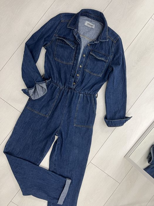 Джинсовий комбінезон new look джинси ромпер костюм джинс