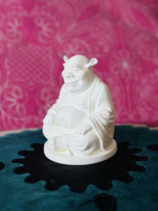 Shrek buddha de decoraçao