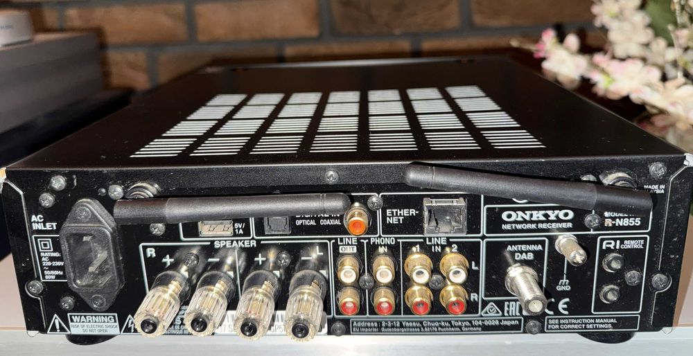 Onkyo R-N855 - sieciowy amplituner stereo
