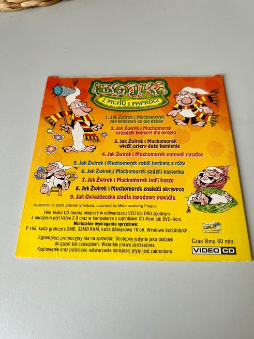 „Bajki z mchu i paproci” VCD