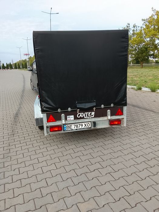 Причіп двовісний Сантей