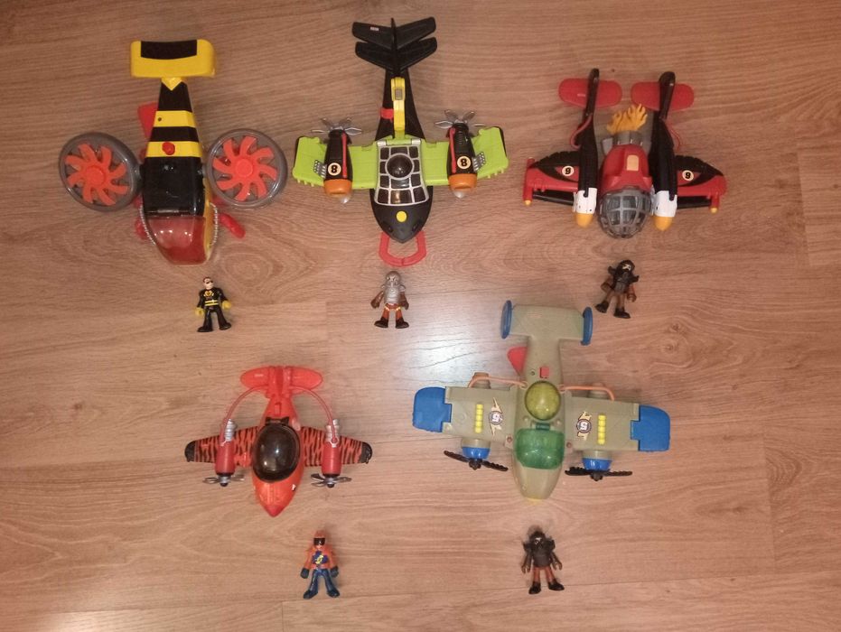 ZESTAW Samolotów  Fisher-Price Imaginext - 5 szt.