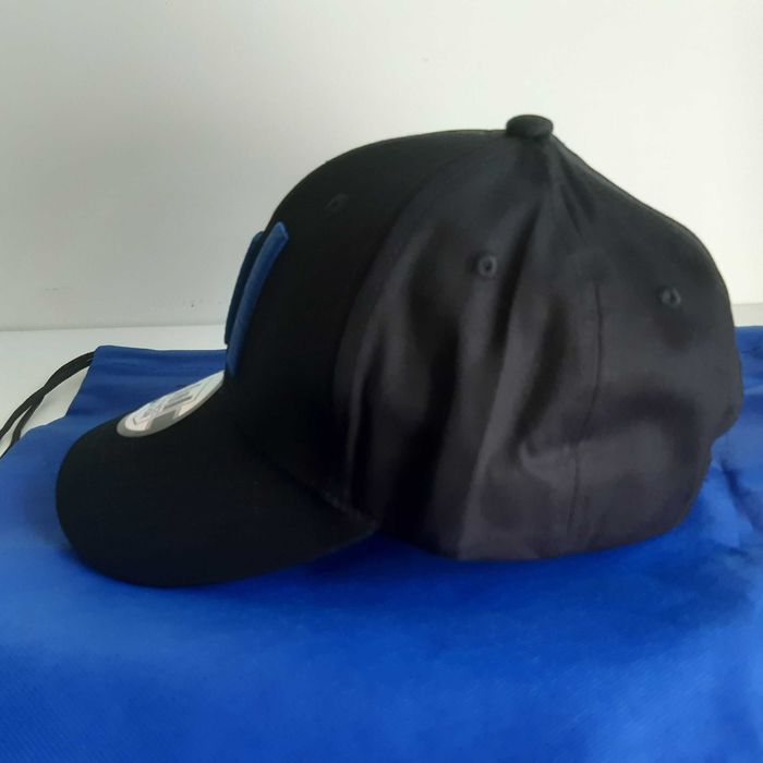 Boné Chapéu Cap Preto Azul + Saco Mochila Novos Dance Floor