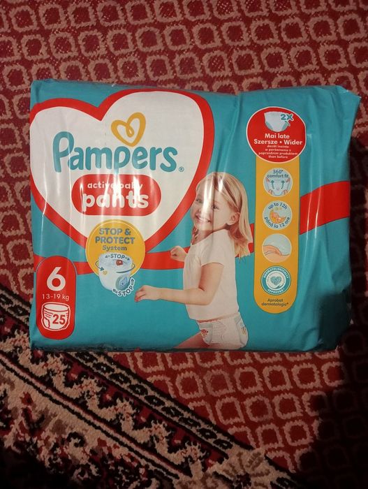 Pampers 6 ,хагіс нічні 6 haggis