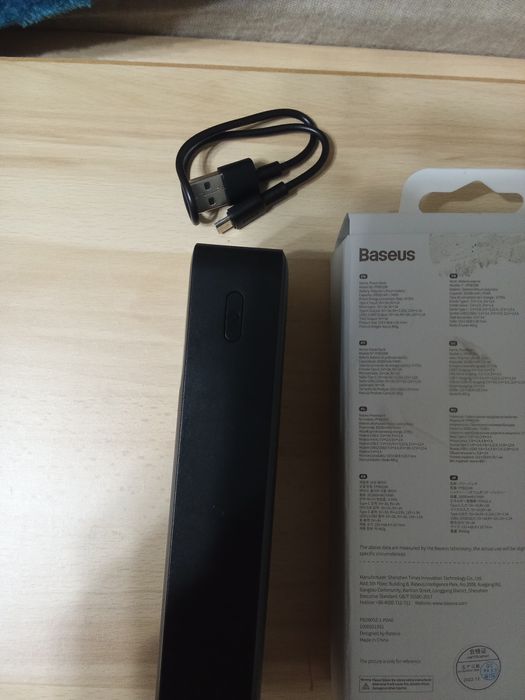 Powerbank Baseus Bipow 20000 mAh 20W – jak nowy