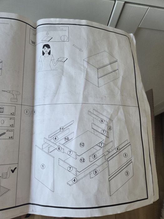 Cersanit Szafka Moduo podblatowa 80 kaszmir