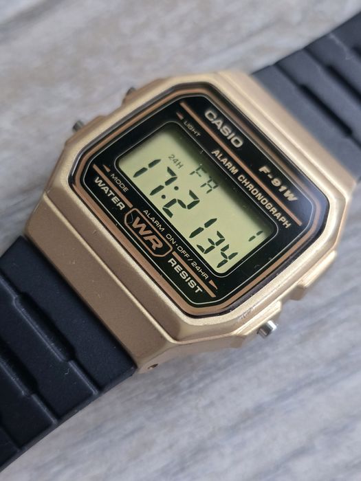 Casio zegarek Casio F-91 WM-9A (zd102b)